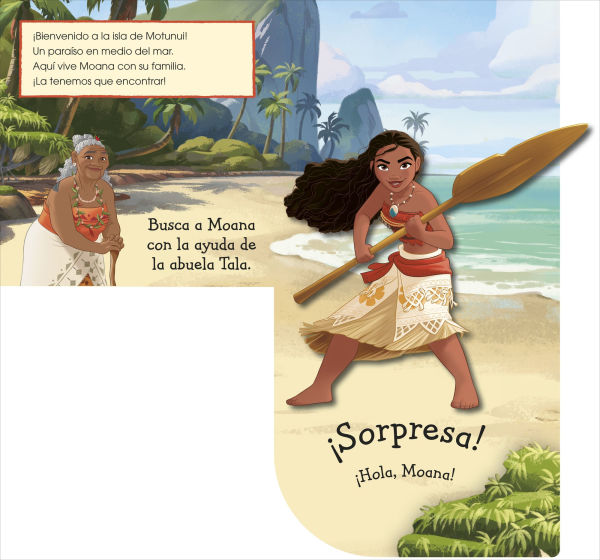 Â¡Pop-up sorpresa! Disney Moana (Pop-Up Peekaboo! Disney Moana)