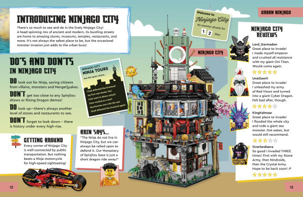 LEGO Ninjago Dragons Rising Adventure Atlas: Journey Through the World of Ninjago