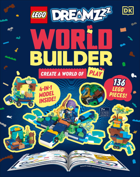 LEGO DreamZzz World Builder: Create a World of Play with 4-in-1 Model and 150+ Build Ideas!