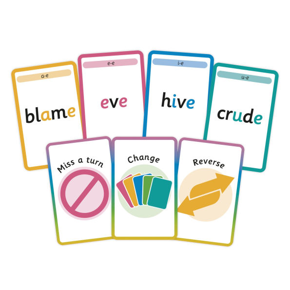 DK Super Phonics VCe Spellings Card Game