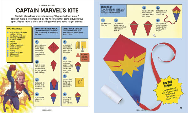 Marvel Crafts: 100+ Activities and Art Projects Inspired by Marvel Comics