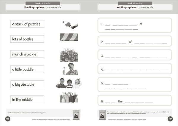 Phonic Books The Fact Files 1 Activities: Consonant blends and digraphs, suffixes -ed and -ing