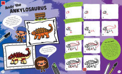 Alternative view 4 of Draw with Art for Kids Hub Dinosaurs