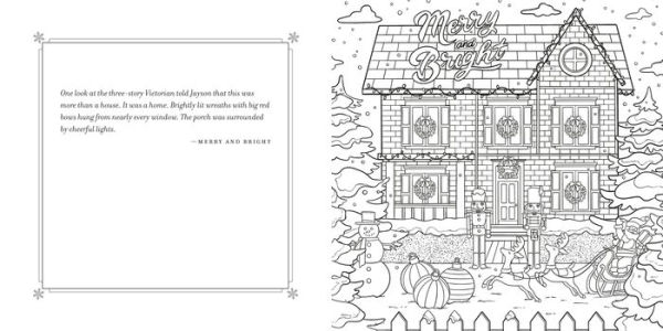 Debbie Macomber's Best Christmas Ever: An Adult Coloring Book