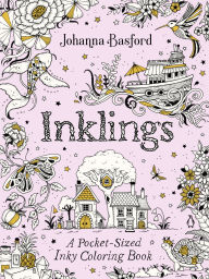 Title: Inklings: A Pocket-Sized Inky Coloring Book, Author: Johanna Basford