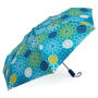 Jonathan Adler Meadow Mosaic Blue Teal Umbrella (40.5 Dia)