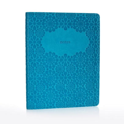 Jonathan Adler Meadow Mosaic Soft Teal PU Journal (6x8)