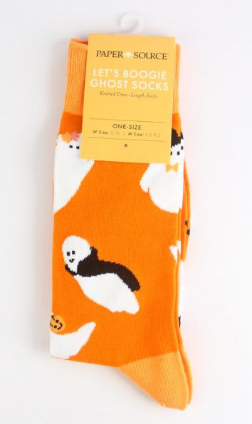 Let's Boogie Ghost Sock