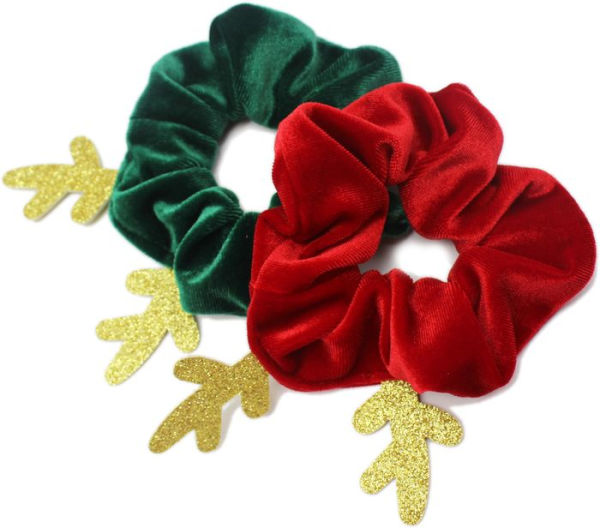 Reindeer Scrunchie S/2