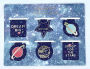 Magnetic Bookmarks Set of 6 Galaxy