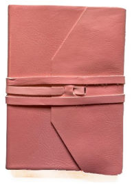 Pink Wrap Leather Journal