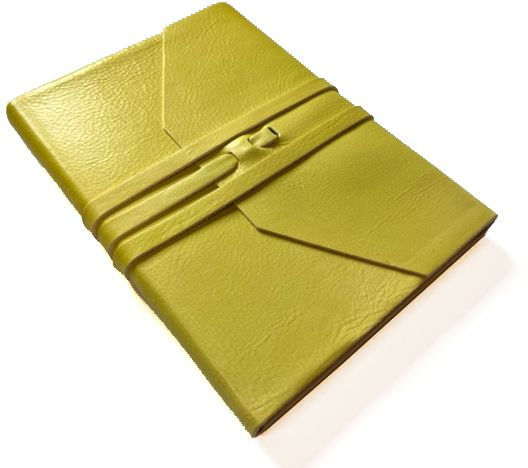 Lime Wrap Leather Journal