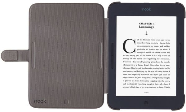 NOOK GlowLight Plus Cover in Cinnamon Brown