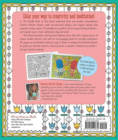 The Doodle Book of Feel Good: A Doodle/Coloring Book for All Ages