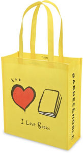 Title: Love Books Tote - Yellow