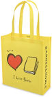 Love Books Tote - Yellow