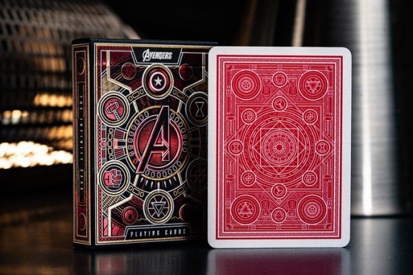 Avengers Playing Cards - Red