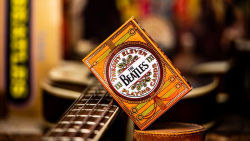 Alternative view 1 of Beatles Playing Cards - Orange