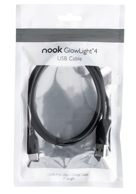 NOOK GlowLight® 4 and 4e USB Cable by Barnes & Noble