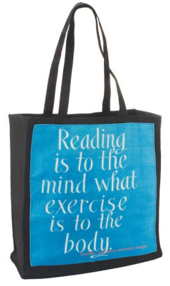 Jeff Fisher Beecher Addison Steele Quote Tote Bag (14x14x5)