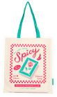 Spicy Romance Tote, 100% Organic Cotton Canvas