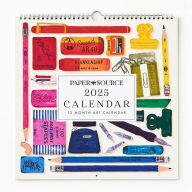 Title: 2025 Paper Source Art Grid Calendar