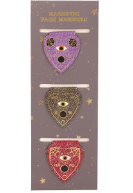Title: Set of 3 Magnet Bookmarks Ouija
