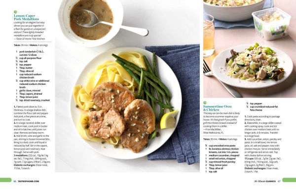 Taste of Home Light & Easy Weeknight Cooking
