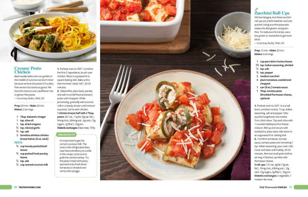 Taste of Home Light & Easy Weeknight Cooking