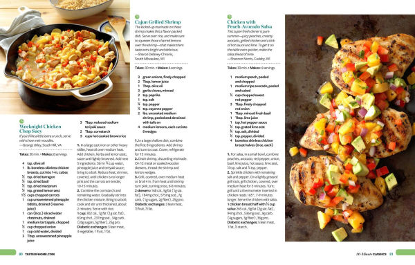 Taste of Home Light & Easy Weeknight Cooking
