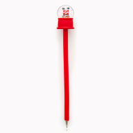 Title: Santa Chimney Snow Globe Pen