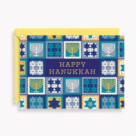 HANUK OFF A2 Crochet Hanukkah Squares FLD S/10