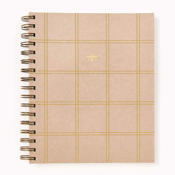 Sand Grid Paper Wasp Daily Planner