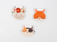 Alternative view 2 of Set of 3 Magnet Bookmarks Cats