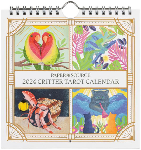 Cavallini 2024 Desk Calendar Tarot