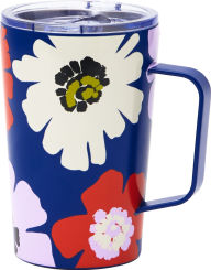 Title: Floral Travel Mug