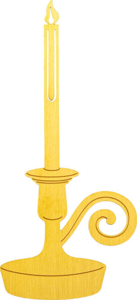 Candle Stick Bookmark
