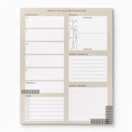 Jeremiah Brent Weekly Rituals Organizational Pad