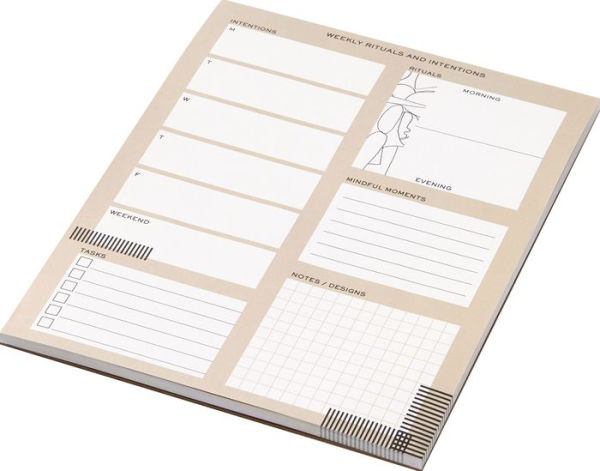 Jeremiah Brent Weekly Rituals Organizational Pad