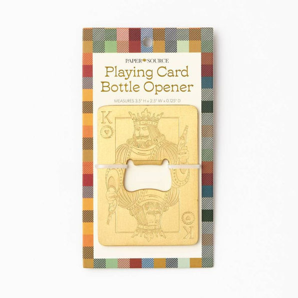 Playing Card Bottle Opener