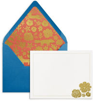 Title: Luxe Lined Note Set - Fugu Fugu Blue