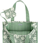 Alternative view 2 of Quilt Tote- Green