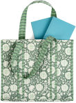 Alternative view 4 of Quilt Tote- Green
