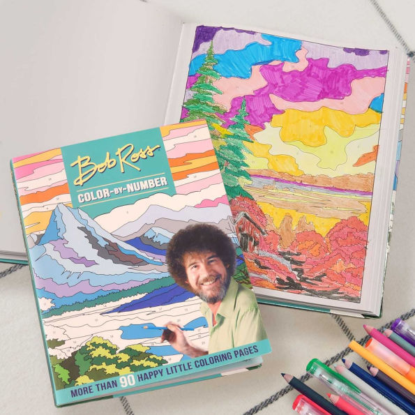 Bob Ross Color-by-Number