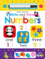 Little Learning Write and Wipe Numbers