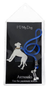 Title: Artmarks by Cynthia Gale - I Love My Dog Bookmark