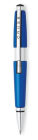 Cross Edge Rollerball Pen - Nitro Blue/Chrome