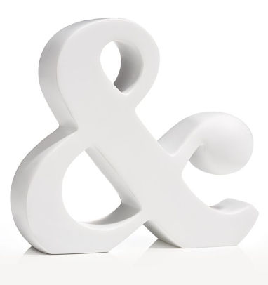 Jonathan Adler Ampersand Resin Paperweight (3.5x3.5)