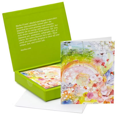 Masha D'yans Rainbow Field Note Cards - Set of 12