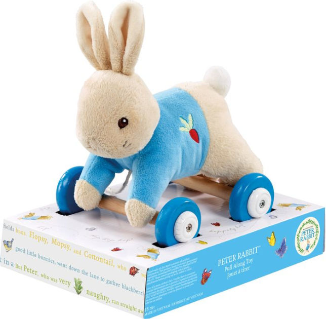 peter rabbit pull along